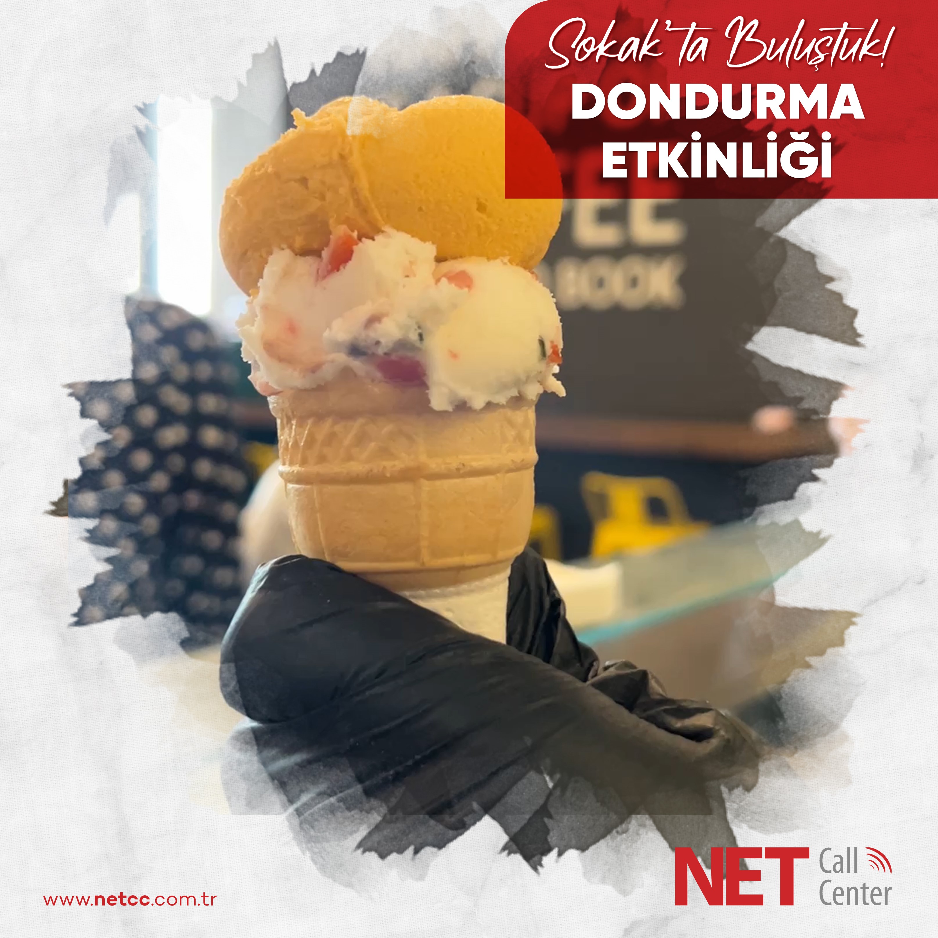 Net Call Center - Net Call Center Ailesi Sokak'ta Buluştu! Dondurma Etkinliği Düzenledik!