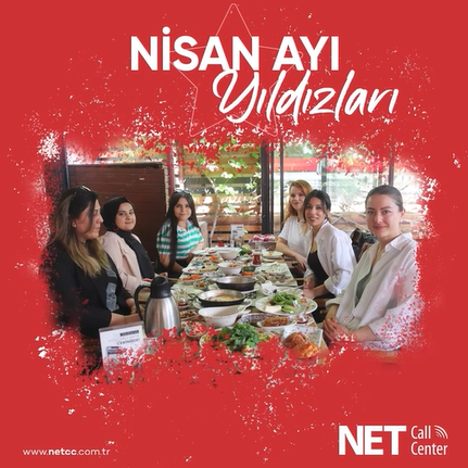 Net Call Center - Nisan Ayı Yıldızlarımızla Kahvaltı Etkinliği Düzenledik!